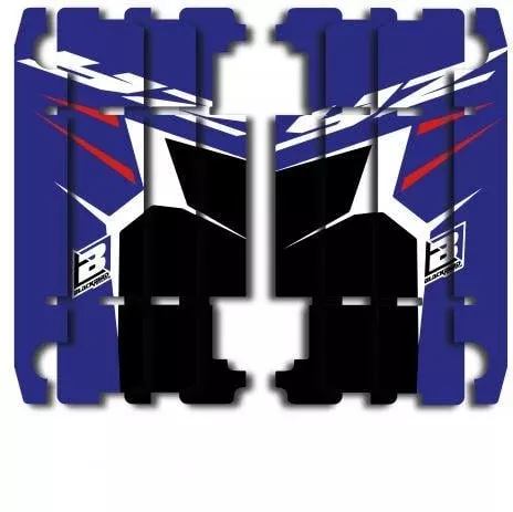 02-21 YZ 125/250 RAD LOUVER, DECALS A205N BLACKBIRD