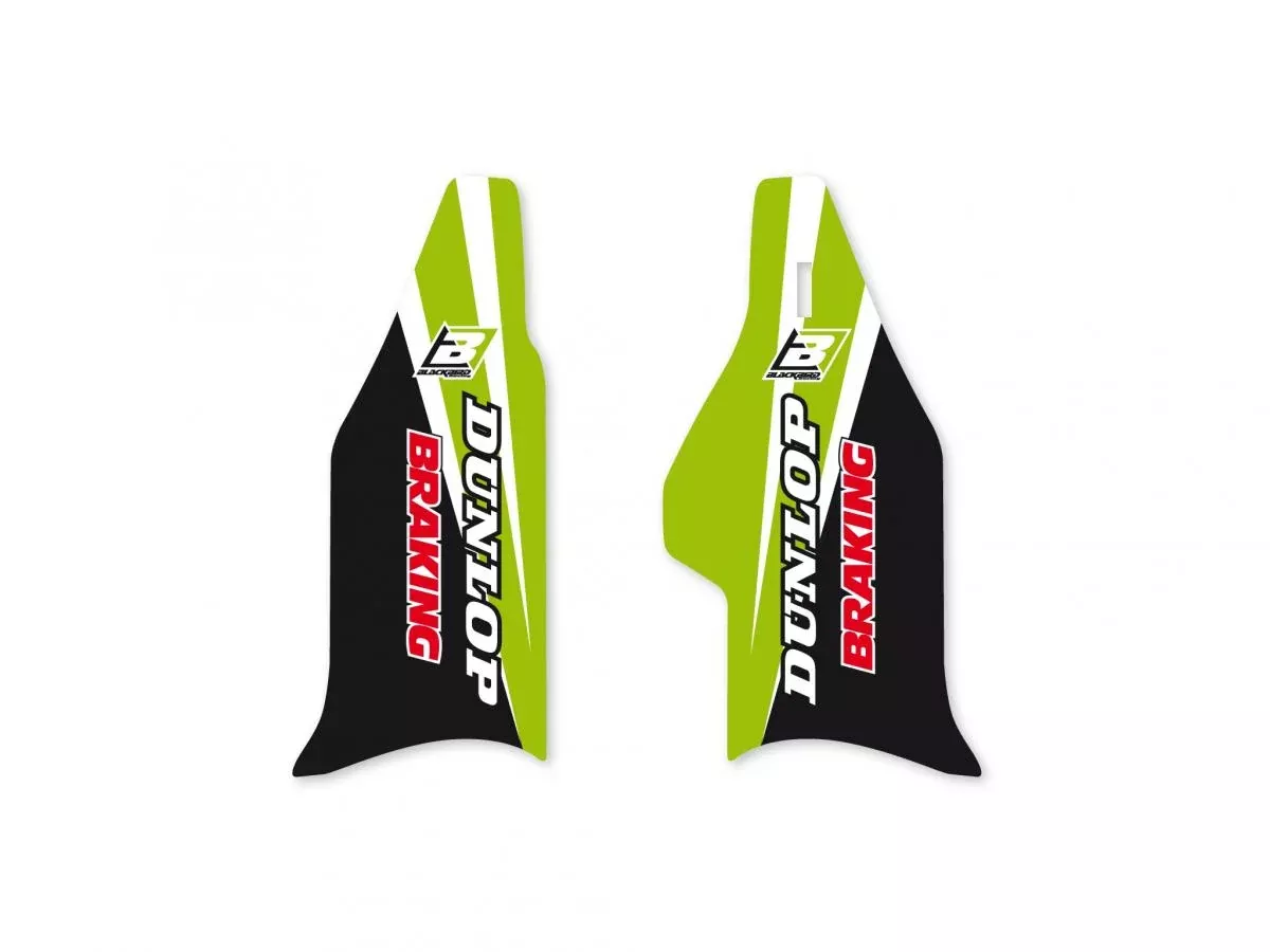 03-08 KX 04-05 KXF250 FORK DECALS, BLACKBIRD 5424N