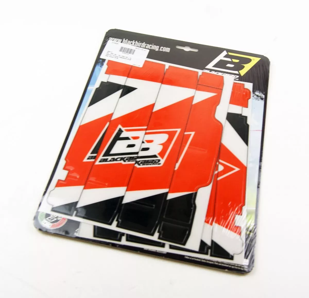 07-15 KTM RAD LOUVER DECAL, 2016 DESIGN BLACKBIRD A501E