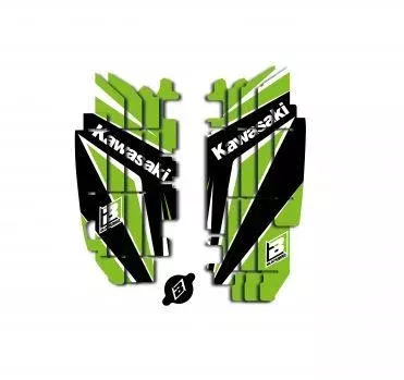 09-16 KX250F RAD LOUVER DECALS, BLACKBIRD A402N