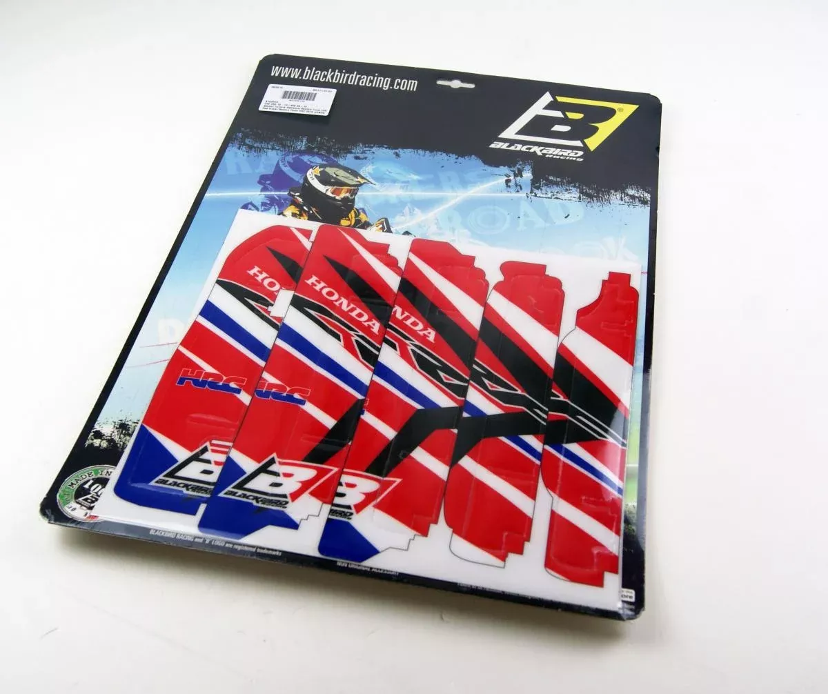 10-13 CRF250 RAD LOUVER DECAL, BLACKBIRD A102R15 TEAM HRC