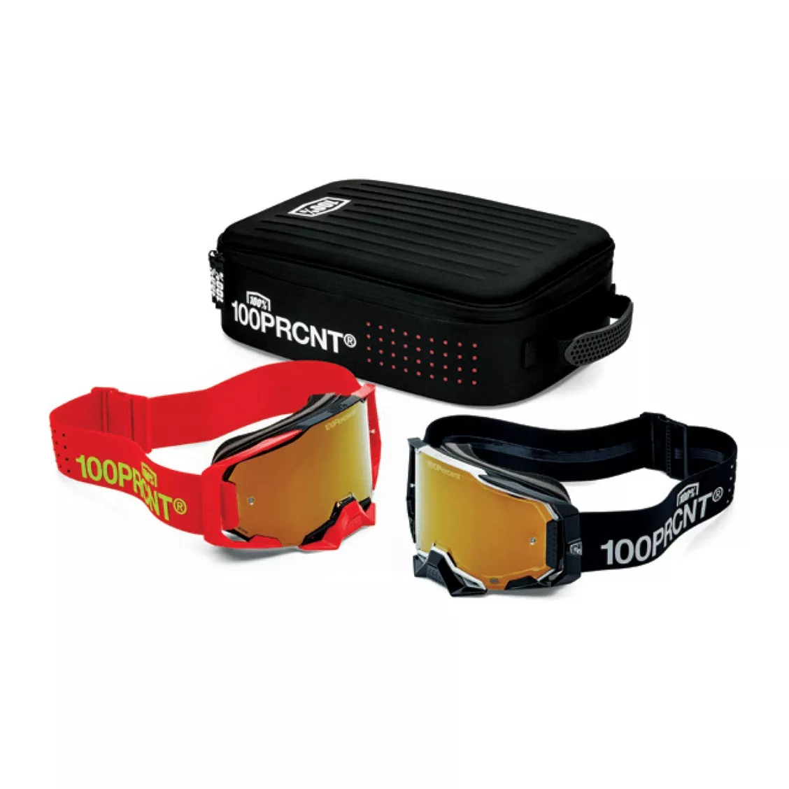 100% Armega Racer Pro Goggles Pack