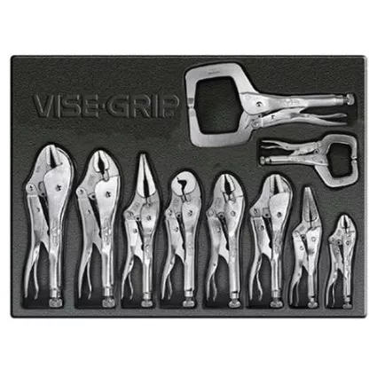 10PCE VISE GRIP SET