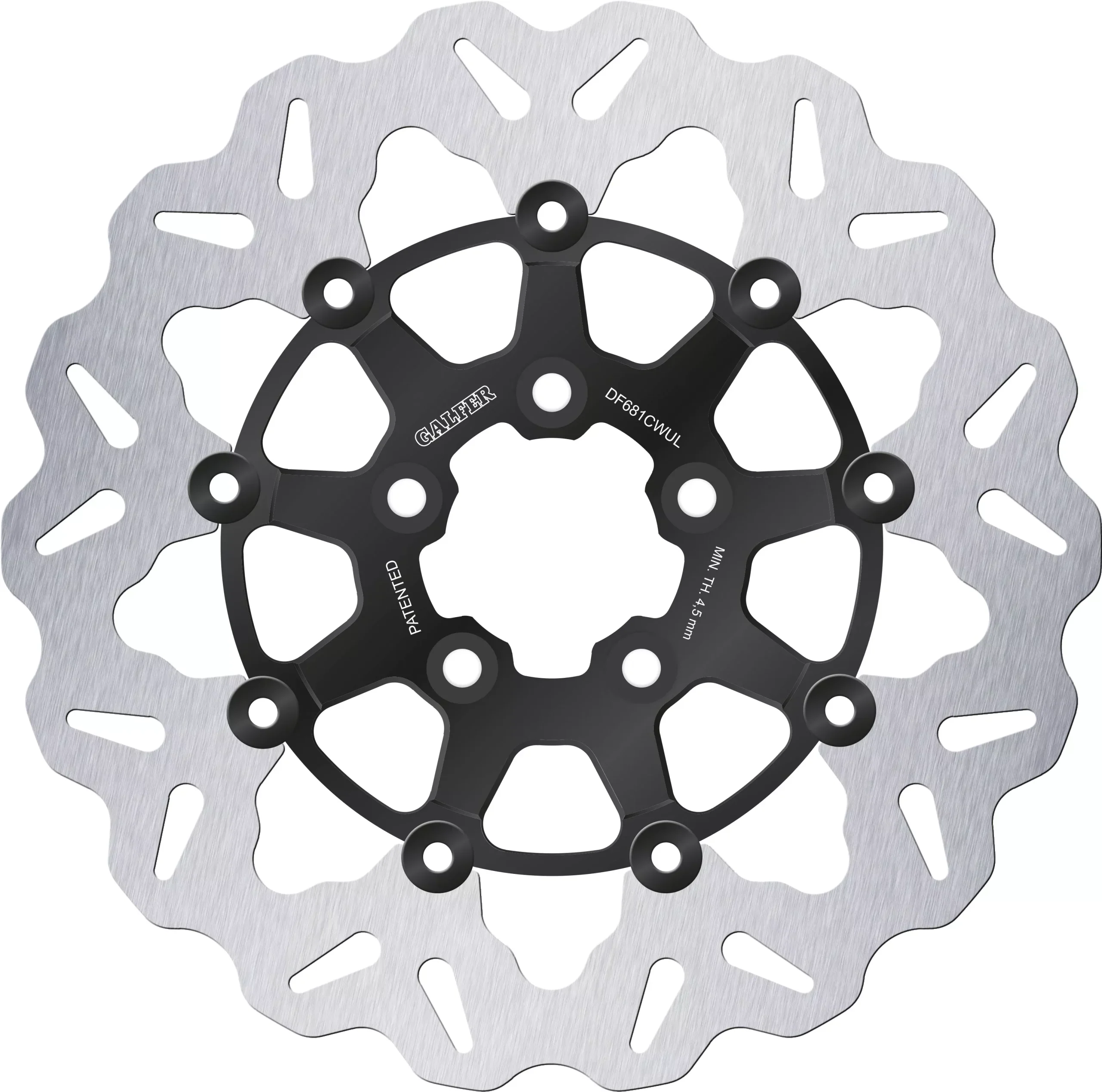 11.5″ Standard Floating Wave Rotor – Rear – Harley Davidson