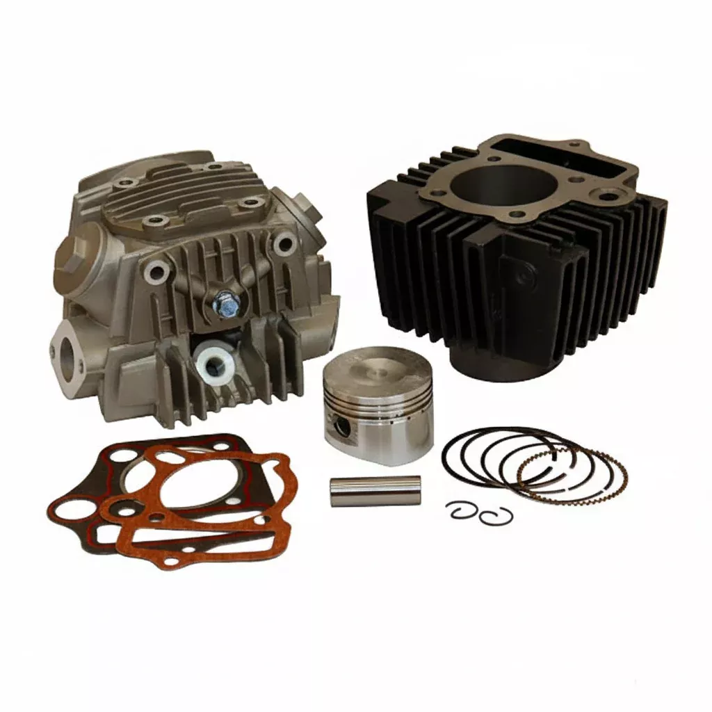 110cc Horizontal Honda-Style Top End Kit: Cylinder & Head