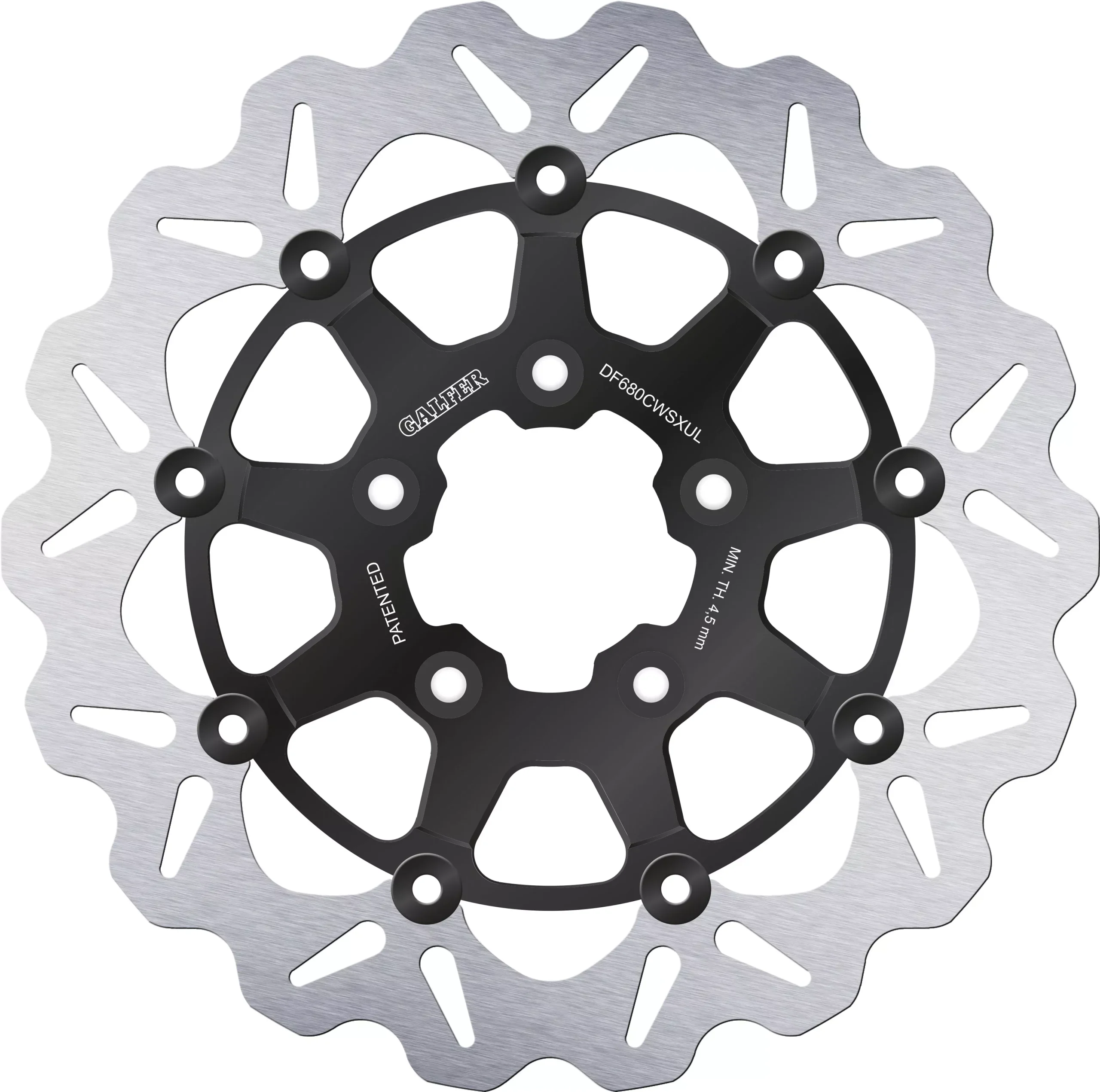 13" Oversized Floating Wave Rotor - Front - Harley-Davidson
