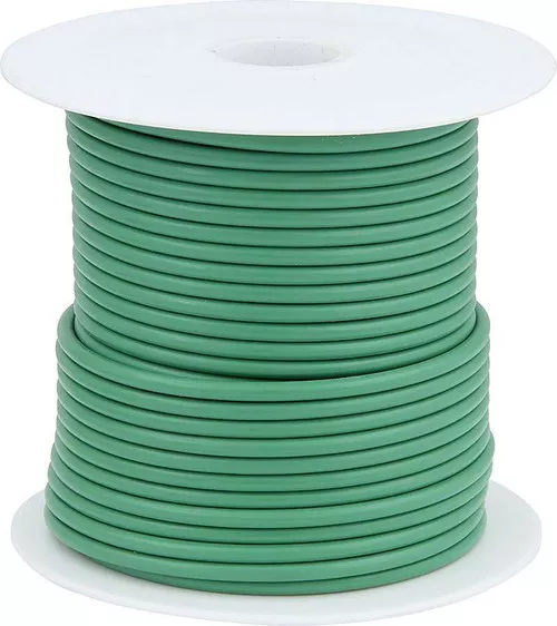 14 AWG Green Primary Wire 100ft ALL76553