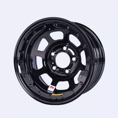 15x8 IMCA B/Lock Wheel Black D-Hole 5x4.75 58DC3ILK