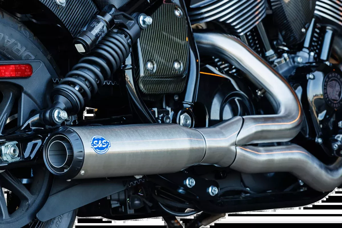 2-into-1 Qualifier Exhaust System - Stainless - Race Only - Indian Chief