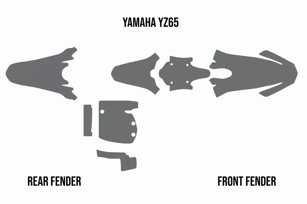 2019-2025 YAMAHA YZ 65 ANTI-MUD FOAM SET, TWIN AIR 177767202