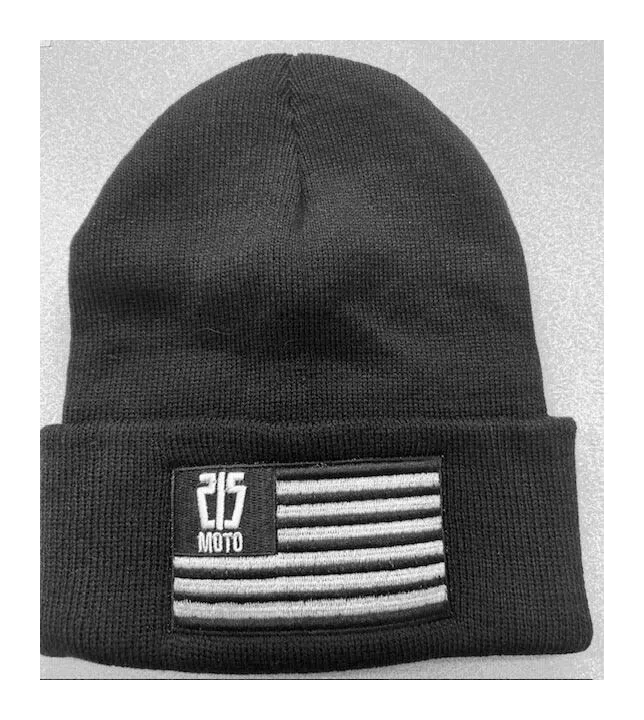 215 Moto Flag Beanie