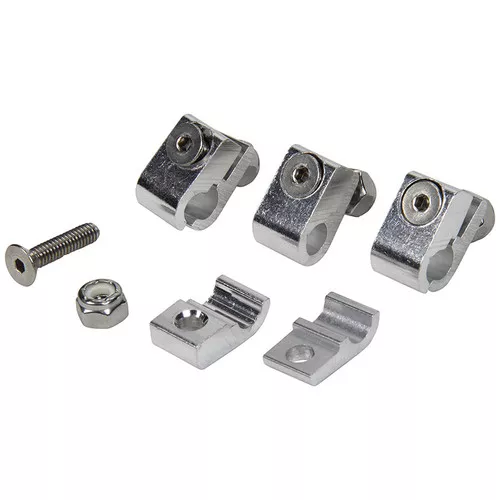 2pc Aluminum Line Clamps 1/4in 4pk ALL18321