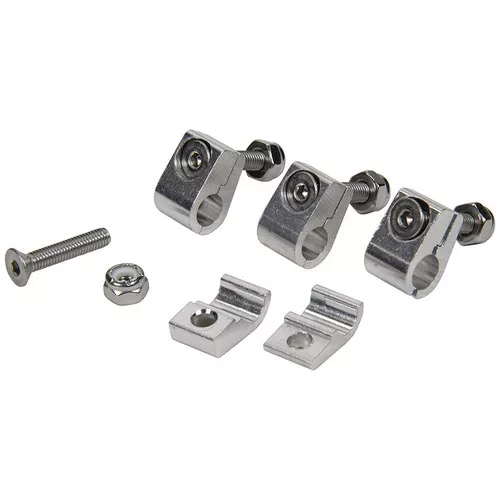 2pc Aluminum Line Clamps 5/16in 4pk ALL18322