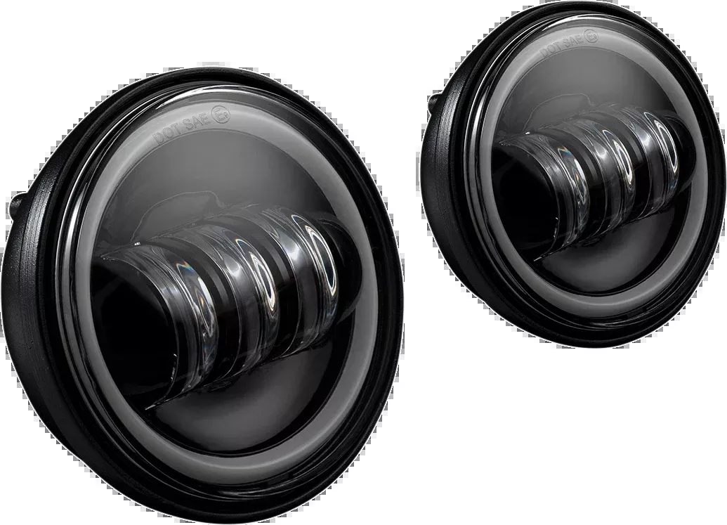 4-1/2" Passing Lamps - Black