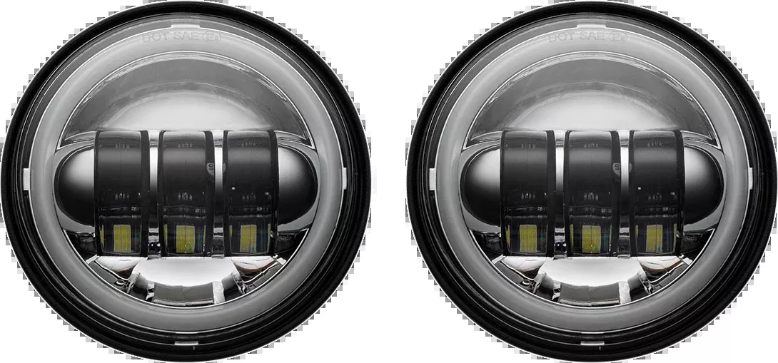 4-1/2" Passing Lamps - Chrome