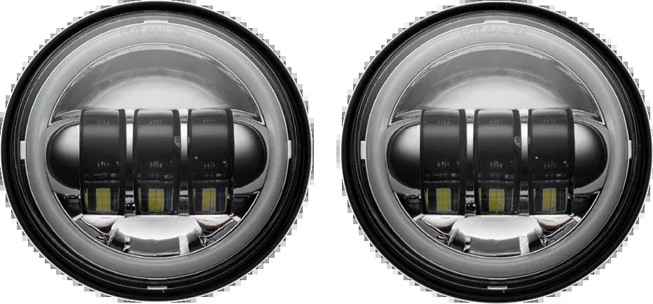 4.5" Passing Lamp - with Halo - Chrome