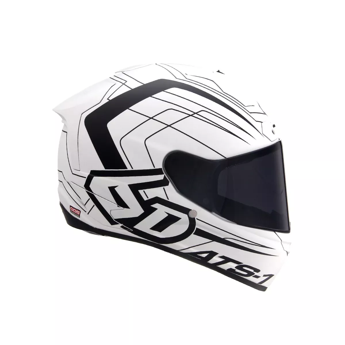 6D ATS 1R Aero Helmet (White) XL
