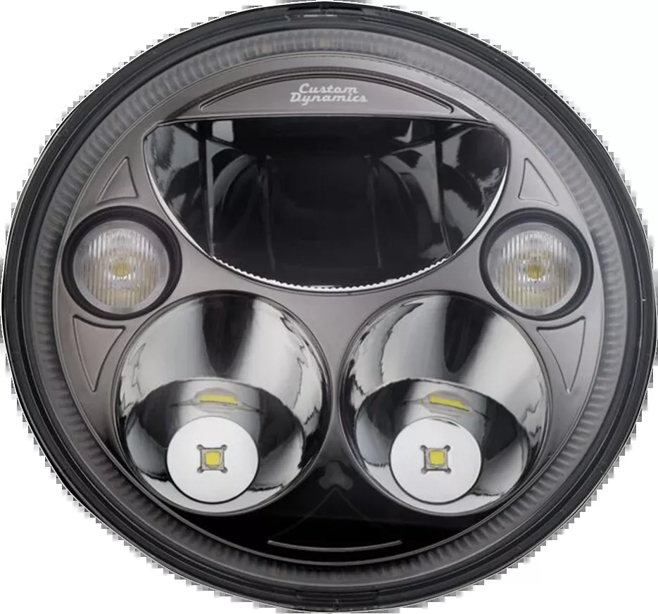7" TruBEAM Headlamp - Black - Chieftain