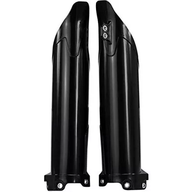 Acerbis 2141760001 - Black Lower Fork Covers for 2009-2016 Kaw Kx450F/Kx250F