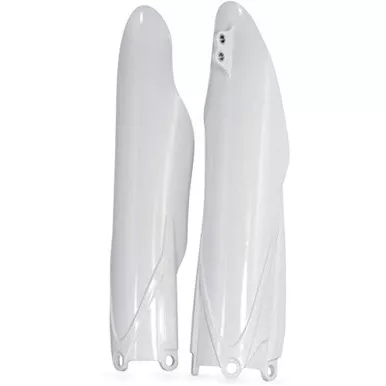 Acerbis 2171840002 Lower Fork Guards White fits Yamaha