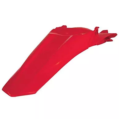 Acerbis 2630650227 Rear Fender Red for Honda CRF450R/CRF450RX 2017