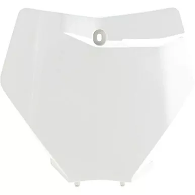 Acerbis 2736270002 Front Number Plate White for KTM