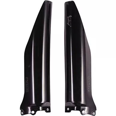 Acerbis Lower Fork Cover Set (Black) - 2115000001