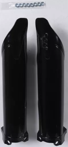 Acerbis Lower Fork Cover Set (Black) - 2141760001