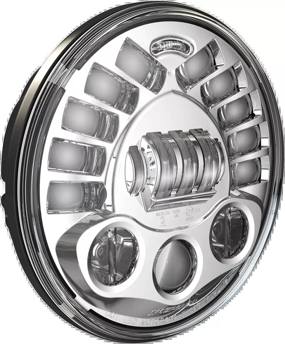 Adaptive Headlight - Pedestal Mount - Chrome