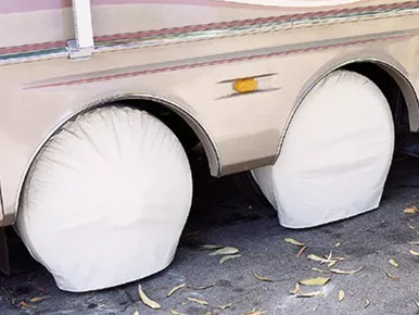 Adco 3950 White Ultra Tyre Gard Wheel Cover