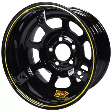 Aero 15x8 1in 5.00 Black w/ 3 Tabs for Mudcover 52-185010T3