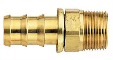 Aeroquip #6 Socketless Hose To 1/4 Male Pipe Fitting FBM1207