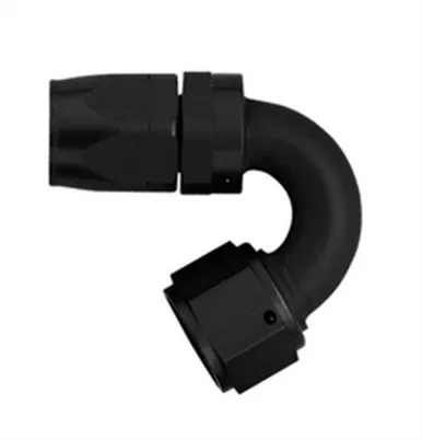Aeroquip #8 150 Deg Hose End Black FCM4453