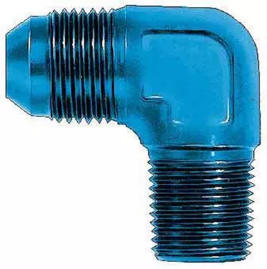 Aeroquip 90 Alum #8flare/1/4in Pipe FCM2036