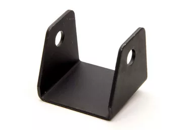 AFCO steel weld-on leaf spring bracket 5/8 in OD hole 3-3/16 in inside width Chrysler style 50200