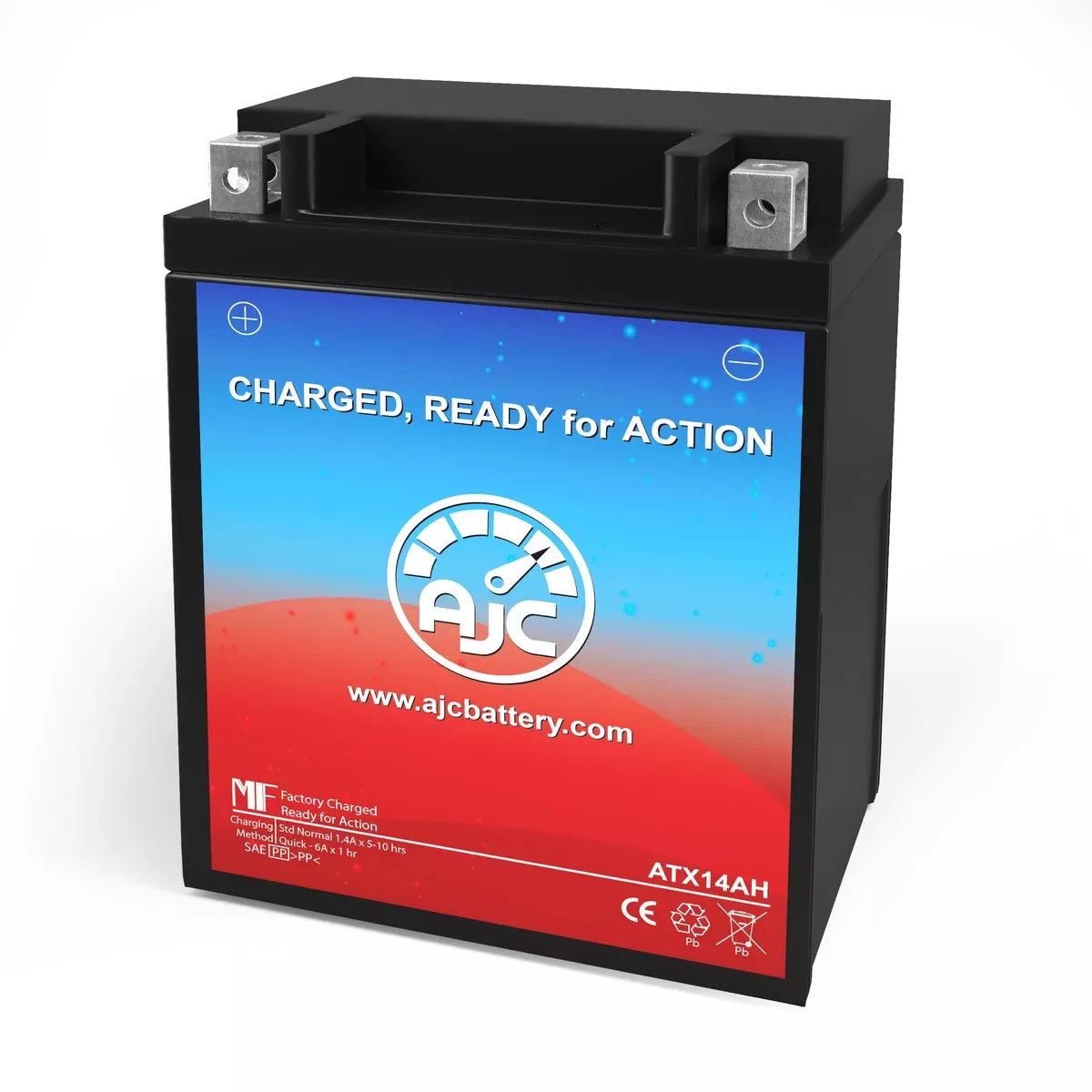 AJC Battery Compatible with Arctic Cat Bearcat 454 2×4 454CC ATV Battery (1997-1998)