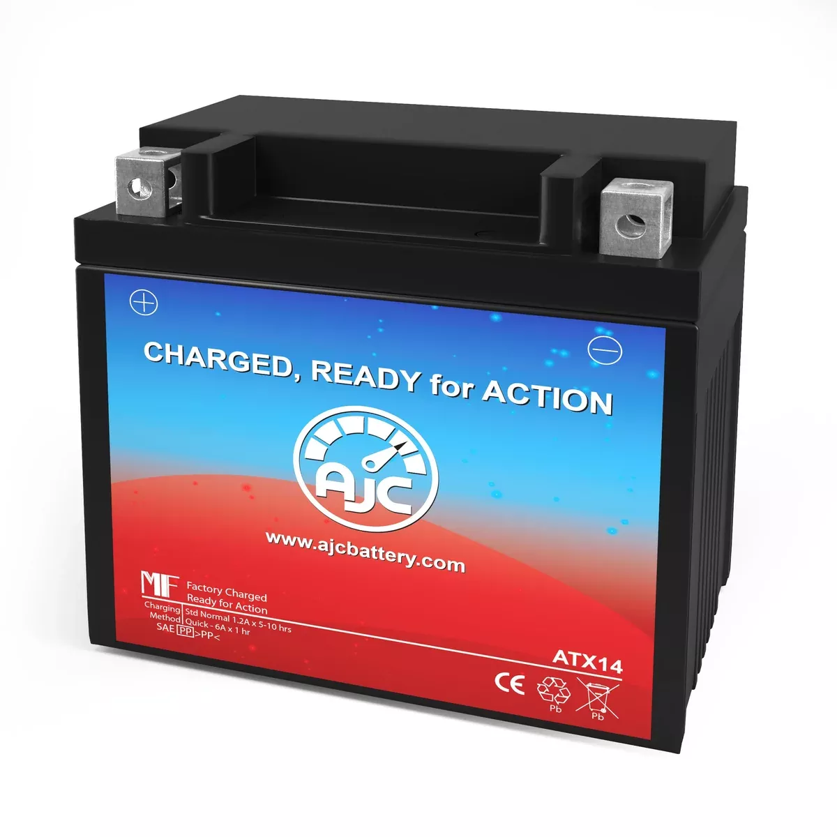 AJC Battery Compatible with Arctic Cat Firecat 700 EFi Sno Pro 698CC Snowmobile Battery (2003-2006)