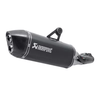 Akrapovic BMW R1200GS Adventure 14-18 Black Slip-On Exhaust