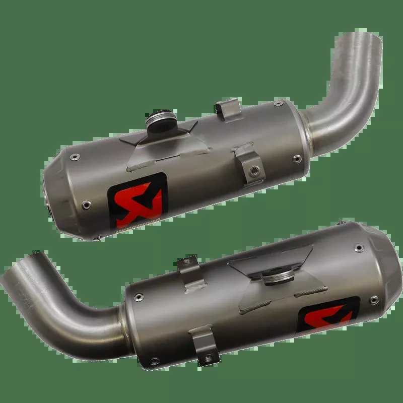 Akrapovic Hypermotard 950/SP/RVE Slip-On Exhaust – Ducati 2019-2024, Titanium