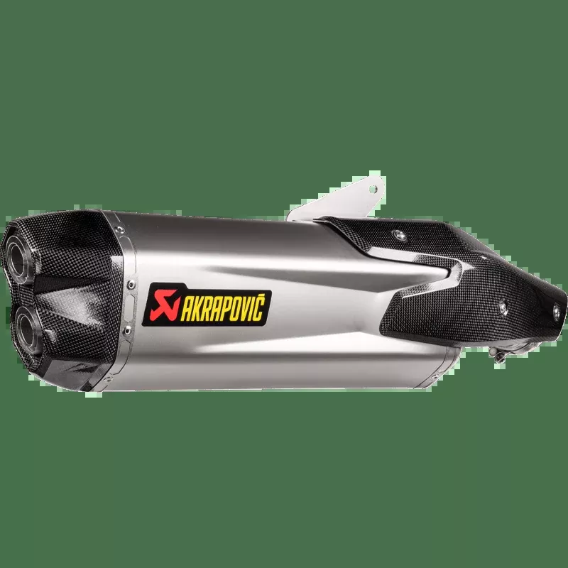 Akrapovic Ninja H2SX Slip-On Exhaust – Kawasaki 2021-2025, Titanium/Carbon