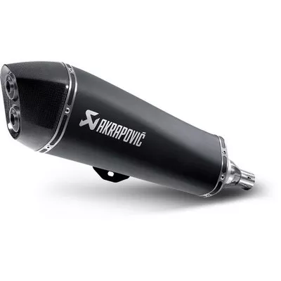 Akrapovic Piaggio MP3 500/500 LT 08-16 Black Slip-On Exhaust