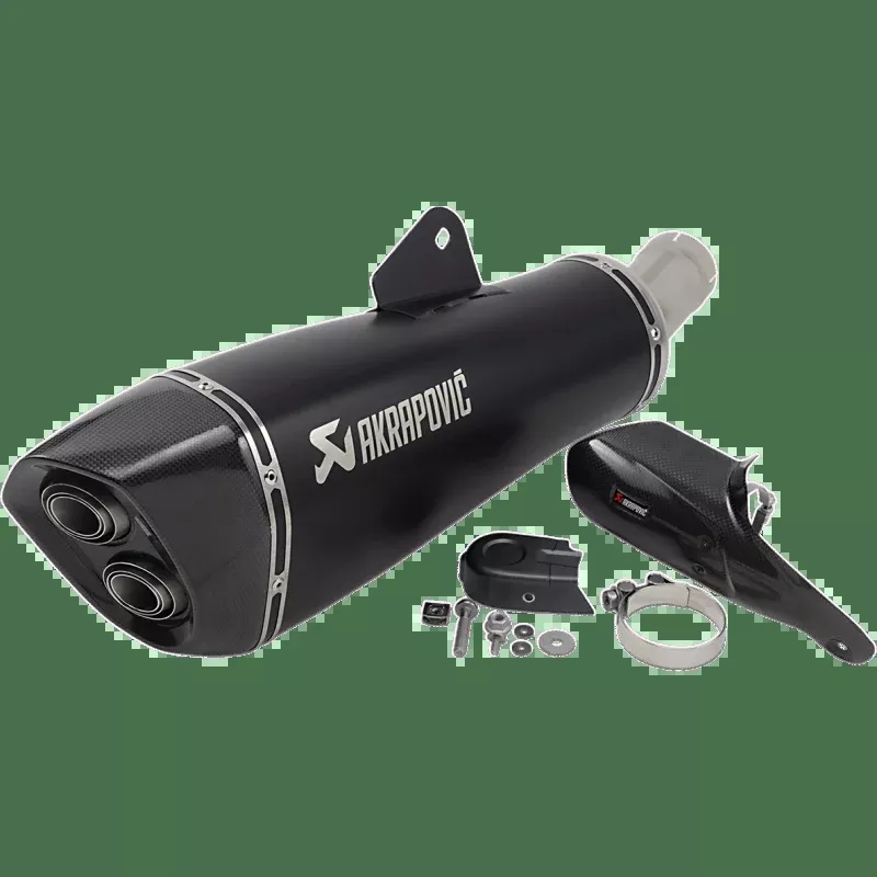 Akrapovic R1250R/RS Slip-On Exhaust – BMW 2019-2024, Titanium/Carbon