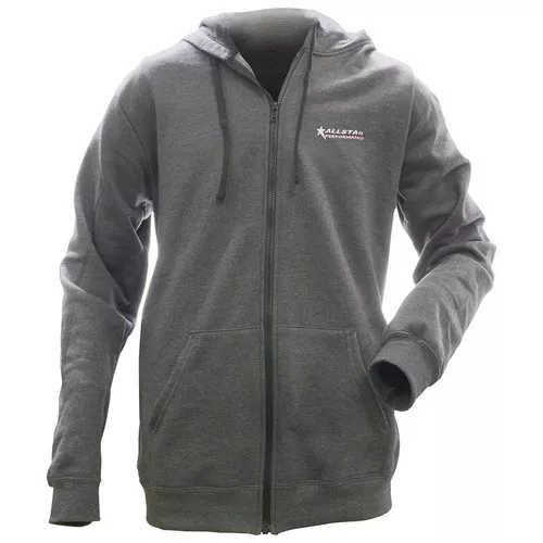 Allstar Full Zip Hooded Sweatshirt Charcoal L ALL99917L