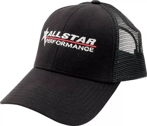 Allstar Hat Black Mesh Back Velcro Closure ALL99957