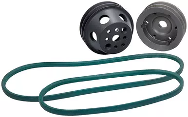 Allstar Performance 1:1 Pulley Kit Head Mount PS Premium ALL31092