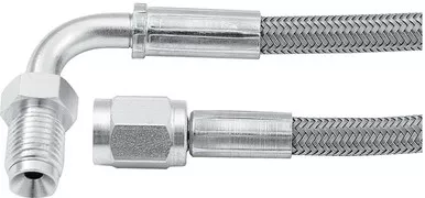 Allstar Performance 24in #3 Line -3 Str/90 Deg 3/8-24 Inv Flr ALL46332-24