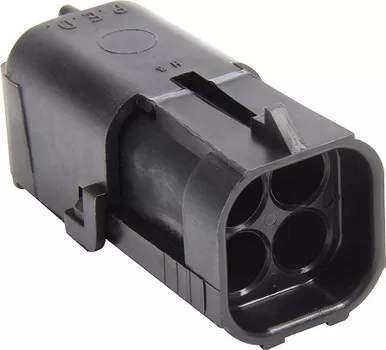 Allstar Performance 4 Pin Weather Pack Square Shroud Housing ALL76297