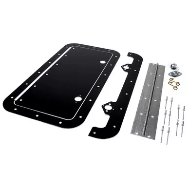 Allstar Performance Access Panel Kit Black 6in x 14in ALL18542