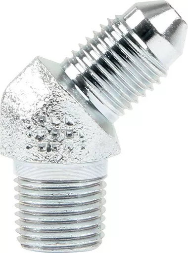 Allstar Performance Adapter Fitting -3 To 1/8 NPT 45 Degree ALL50010