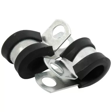 Allstar Performance Aluminum Line Clamps 3/8in 10pk ALL18302